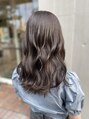 エントランスオブヘアー(ENTRANCE OF HAIR) アッシュグレーカラーで透け感のある今どきのスタイルに！