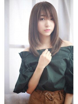 ラフィスヘアー トゥー 倉敷店(La fith hair too.) 【La fith】 艶感☆セミディスタイル