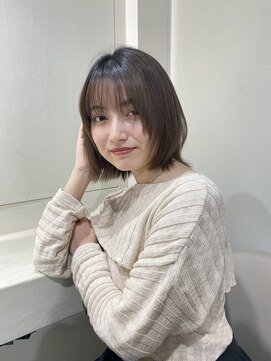 エレン 池袋(ElEn.) 似合わせボブ・ミディアム×顔まわりレイヤー