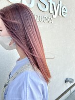 トップスタイル シズオカ(TopStyle SHIZUOKA)&nbsp;ロング×ピンク×美髪