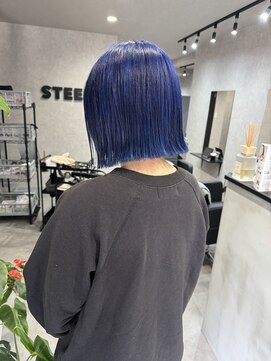 スティーン(STEEN) ▼Blue▼ブルー▼ボブ