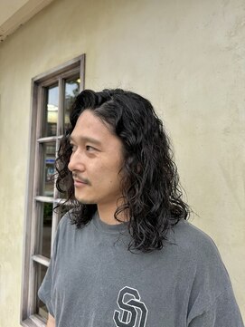 エイミーバイアフロート(amie  by afloat) メンズスパイラルパーマ