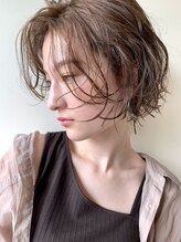 【カット次第で首筋が長く綺麗に】green kitasenjuだけの特別なカット技術で首まで綺麗に見せます＊