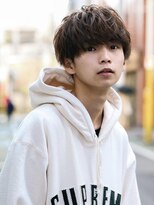 リップス 心斎橋(LIPPS)&nbsp;Cカールパーマニュアンスパーママッシュツーブロック