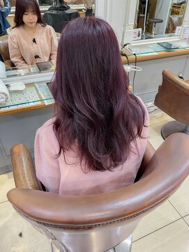 ネオリーブアイム 横浜西口店(Neolive aim) 秋モテカラー、ぶどうカラー！横浜【成田】