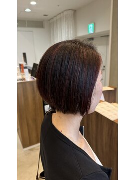 グランデュール サンストリート浜北店(GRANDEUR) ピンクハイライトカラー