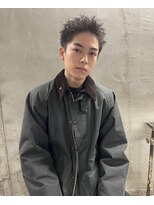 ロイジー(roijir) スパイキーショート×パーマ