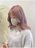 ピンクベージュ♪