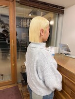 シロ(siro)&nbsp;ヘイリーボブダブルカラーベージュ