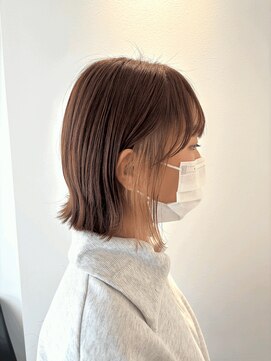 ルアン(Leun) くびれボブ×イヤリングカラー