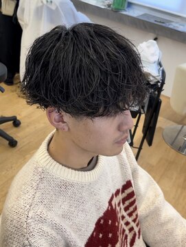 ビカム 名駅(become) 緩め波巻きパーマ