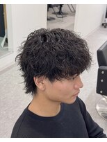 ブライト(BRIGHT)&nbsp;マッシュウルフツイストスパイラルパーマ