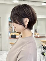 ジルブラン(JIL BLAN) ハイライトバレイヤージュダブルカラーショートカット30代40代