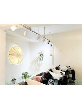 植物に囲まれた安らぎ空間で心も頭皮もエステ◎綺麗な髪を頭皮から作れるsalon