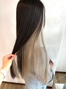 アミリー ひたち野うしく店(Amily) インナーカラーダブルカラーケアブリーチトリートメント