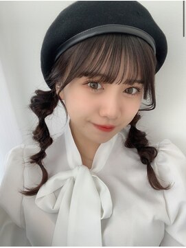リルミー ミュエナ 大須 矢場町(Lilme myuena) 可愛い顔周り＋たまねぎツインテールアレンジ♪ ＊Lilme＊