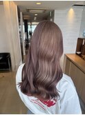 ブリーチあり ツヤ髪ラベンダーピンクカラー/コノミ.大船