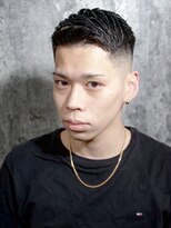 ヒロギンザバーバーショップ 新宿店(HIRO GINZA BARBER SHOP) メッシュアップバングフェード