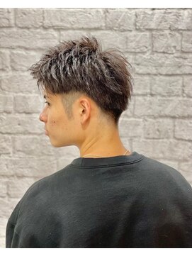 ヘアサロン 銀座マツナガ新宿店(hair salon) ツーブロックショート/ビジネスショート/アップバング/刈り上げ