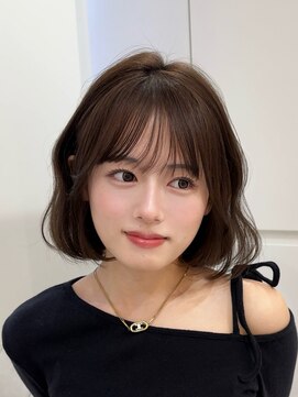 ロンドブルーム 天神大名店(Lond Bloom) 10代20代30代韓国ボブ髪質改善切りっぱなしボブ似合わせカット