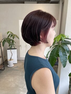 アルディイースト(hardi EAST) ショートボブ×インナーカラー