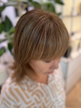 ステアケース 武蔵小杉店(stair:case) 全頭極細てんこ盛りハイライト　脱白髪染め