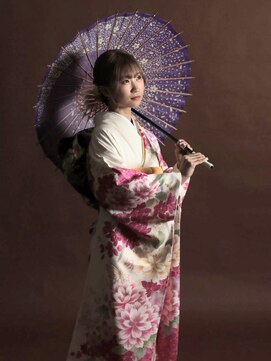 成人式前撮り撮影