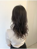 桜井コテ巻き風パーマ　毛先パーマ　レイヤー　韓国風巻き　