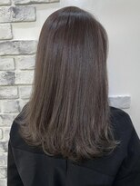 アニー 松戸(ANNI)&nbsp;ホワイトグレージュ/ミニウルフ/デジタルパーマ/チェリーブラウ