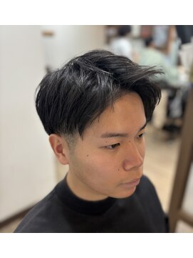 ケースタイルヘアスタジオ  虎ノ門店(K-STYLE HAIR STUDIO) ツーブロックメンズショート<理容室>虎ノ門赤坂霞ヶ関