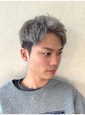 メンズスタイル【モテ＋垢抜け感UP！】シルバーカラー