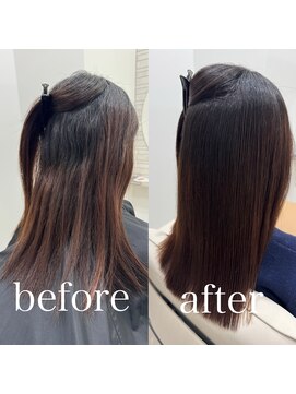 コレット アトリエ(COLLET atelier) 【before & after】髪質改善縮毛矯正♪