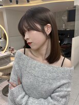 ロンドメリア 天神大名店(Lond Melia)&nbsp;着物ヘア/大人ガーリー/ダークアッシュ/似合わせカット