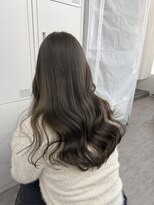 ルオラ(Luora) ブリーチなしダブルカラーオリーブグレージュ