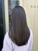 スーリール 室見店(Sourire)&nbsp;ショコラブラウンカラー×ロングヘア