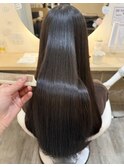 まとまりのある髪に！縮毛矯正/髪質改善ストレート