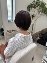 コーセイ(CO-SEI) 【大人可愛い】小顔くびれショートボブ×髪質改善艶ラベンダー♪