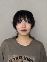 ヘアメイクボッカ(hair make Bokka)&nbsp;小松／ショートウルフ×インナーカラー