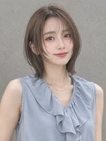 Vanir美容室【11/1NEW OPEN（予定）】&nbsp;韓国風くびれレイヤーボブ◇上品な透明感スタイル