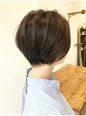 大人女子 ハンサムショートボブ