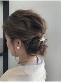 ゆるふわヘアアレンジ
