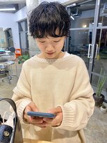 ユー(yew)&nbsp;ランダムパーマのマッシュショート