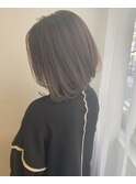 大人っぽ♪抜け感◎前下がりボブ