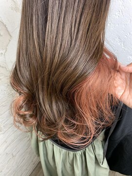 プライズ アイリス 池袋東口店(prize Iris) アプリコット、春カラー、インナーカラー、池袋