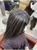 (稲毛)ハイライトコームで作る白髪ぼかしハイライト