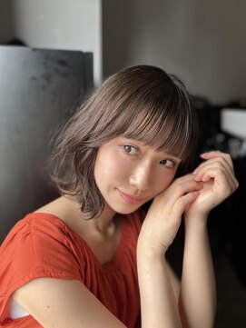 フラミューム 藤沢(flammeum) ゆるふわボブ