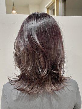 ランガリ ヘアアンドスパ(Rangali Hair&Spa) 【別府 ランガリ】バイオレットブラウン/レイヤーカット
