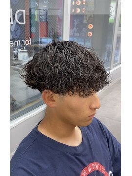 オムデュー(HOMME DEUX) 【KAITO】波巻きクリームパーマ!