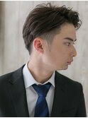 七三＆ワイルドアップバングな男前フェードカットb戸田公園