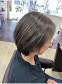 白髪ぼかしハイライト!!